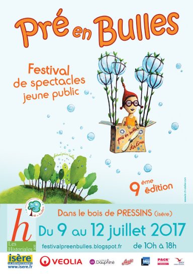 Affiche Festival Pré en Bulles 2017