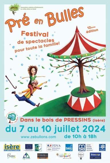 Affiche Festival Pré en Bulles 2024